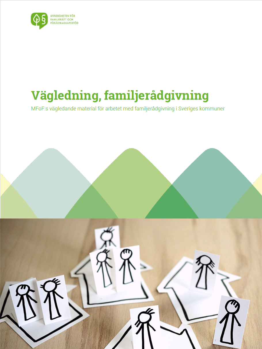 Illustration för materialet för familjerådgivning