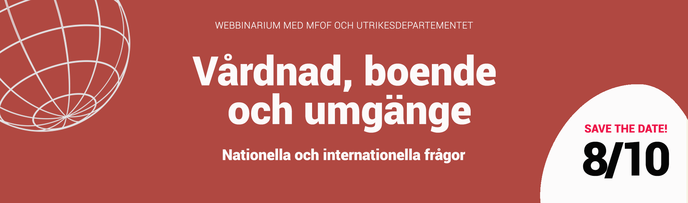 Banner med datum för webbinariet - save the date 8 oktober